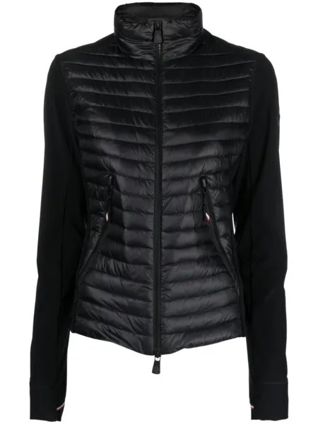 Moncler Grenoble пуховик на молнии, черный