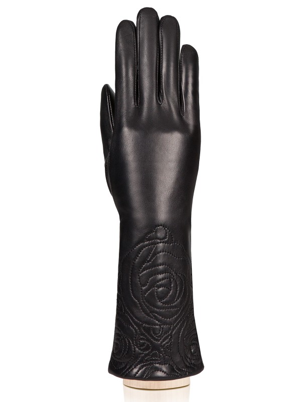 Перчатки женские Eleganzza IS508 черные 6.5