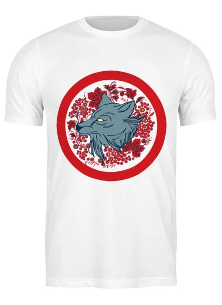 Футболка мужская Printio Зелёный мир t-shirt red белая L