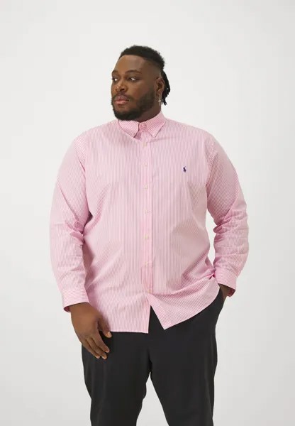 Рубашка LONG SLEEVE SPORT Polo Ralph Lauren Big & Tall, розовый/белый
