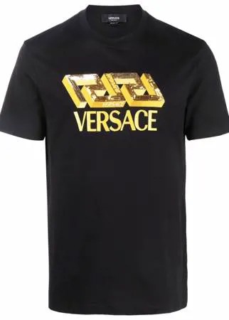 Versace футболка с пайетками