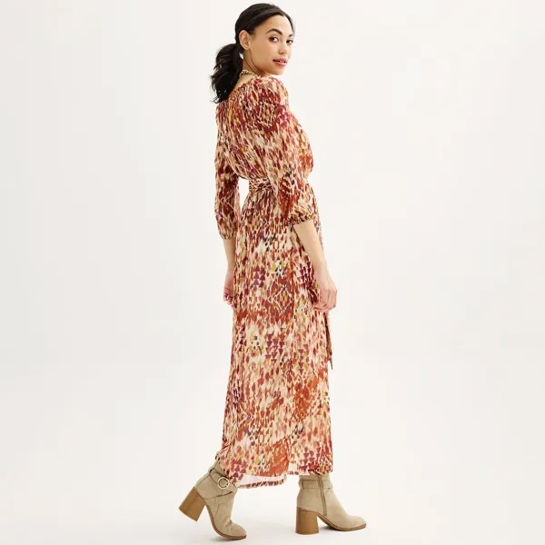 Женское платье макси в крестьянском стиле Nine West Nine West