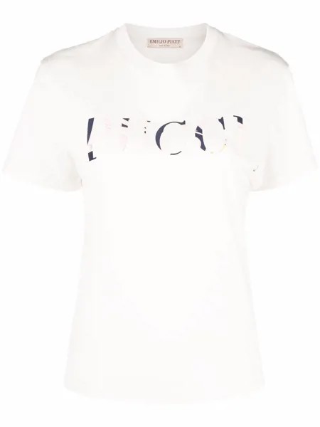 Emilio Pucci футболка с логотипом