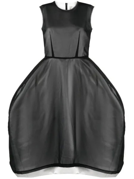 Платье с объемной юбкой Comme Des Garçons, черный