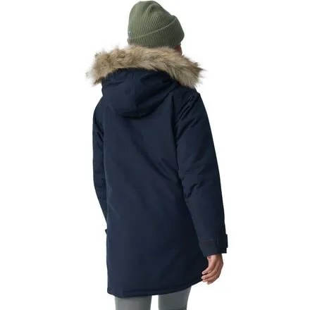 Утепленная парка Nuuk женская Fjallraven, темно-синий