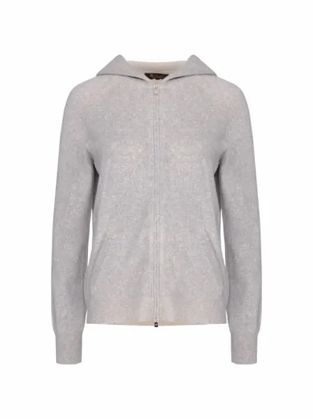 Кашемировое худи на молнии Loro Piana