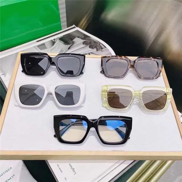 Женские солнцезащитные очки высшего качества, однотонные градиентные солнцезащитные очки BV1030S, дизайнерские полимерные солнцезащитные очки, модные солнцезащитные очки для зрелых женщин