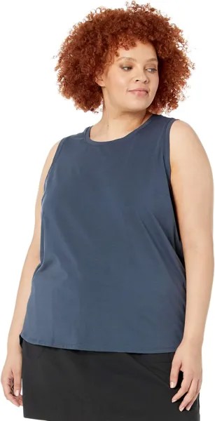 Майка Plus Size Beyond Soft Tank L.L.Bean, цвет Carbon Navy