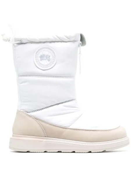Canada Goose дутые ботинки Cypress, белый