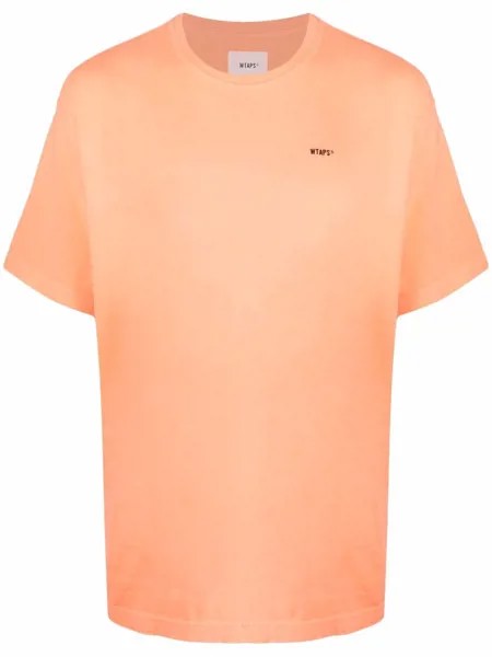 WTAPS футболка Flat 01 с круглым вырезом
