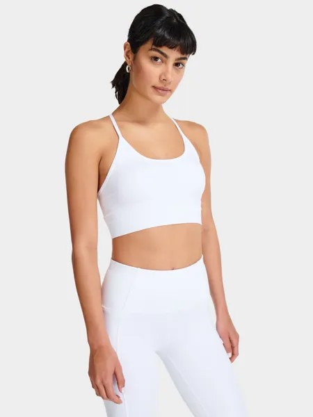 Спортивный бюстгальтер Sweaty Betty Tranquil, белый