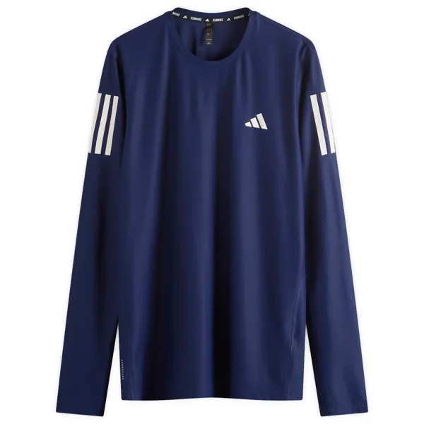 Лонгслив Adidas Otr B, темно-синий