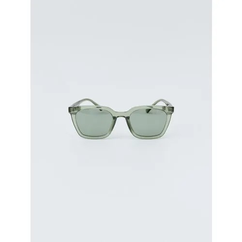 Солнцезащитные очки Sela 4804142708, серый, зеленый