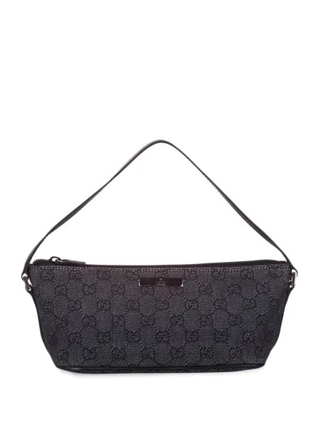 Gucci Pre-Owned сумка на плечо из канваса с логотипом GG