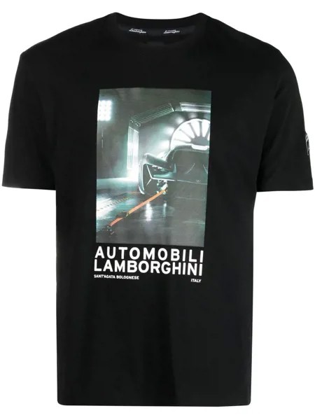 Automobili Lamborghini футболка с графичным принтом