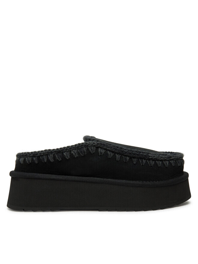 Домашние тапочки Mou Clog Eskimo Platform FW681004A, черный