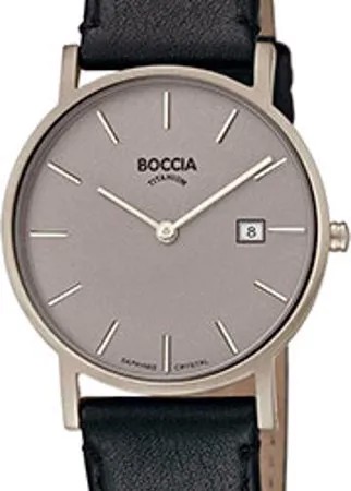 Наручные  мужские часы Boccia 3637-01. Коллекция Titanium