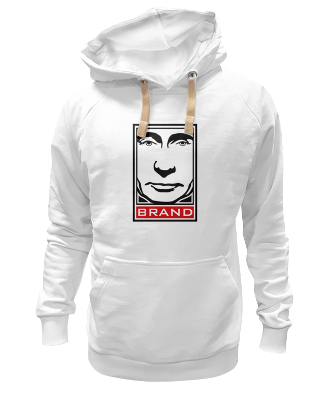 Худи Printio Brand белое 2XL