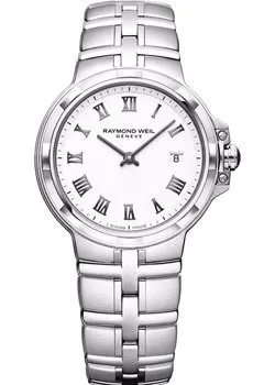 Швейцарские наручные  женские часы Raymond weil 5180-ST-00300. Коллекция Parsifal