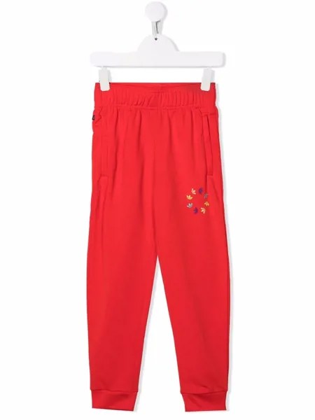Adidas Kids спортивные брюки с логотипом