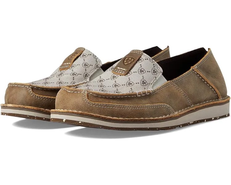 Лоферы Ariat Cruiser, цвет Brown Bomber/Ariat Logo