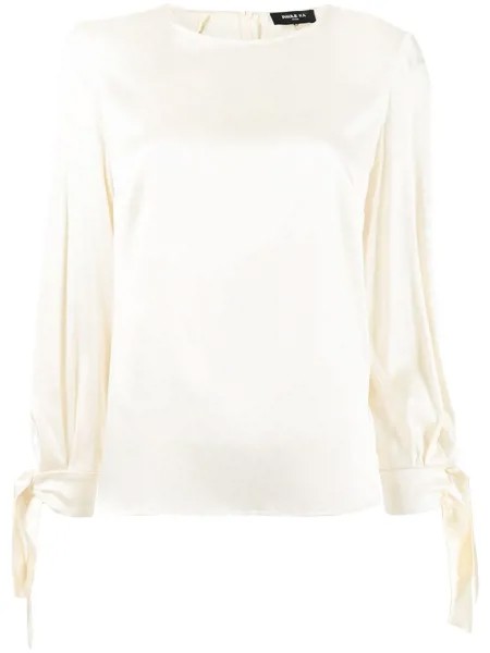 Paule Ka шелковая блузка с длинными рукавами