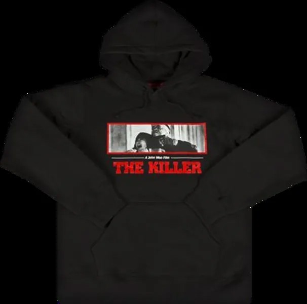 Толстовка Supreme x The Killer Hooded Sweatshirt 'Black', черный