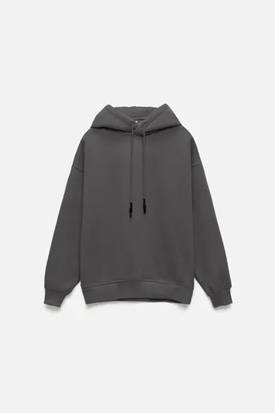 Худи oversize утепленная с начесом и капюшоном