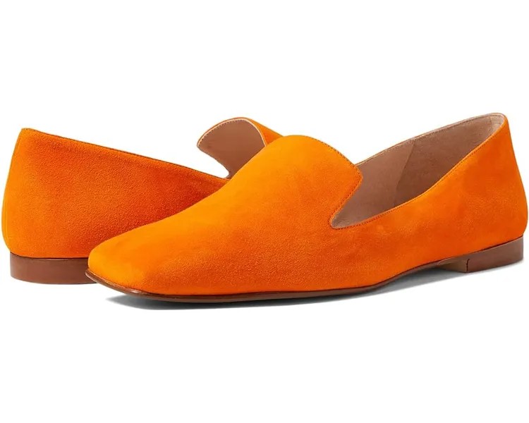 Лоферы French Sole Jill, цвет Orange Suede