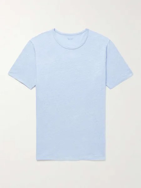 Льняная футболка HARTFORD, синий