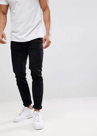 Черные зауженные джинсы Burton Menswear-Черный