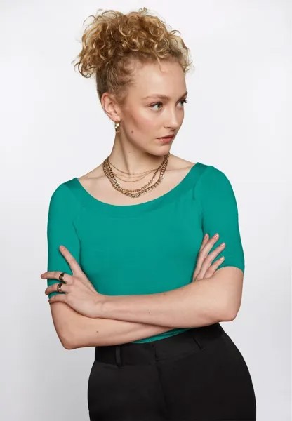 Футболка базовая SARAH King Louie, цвет aqua green
