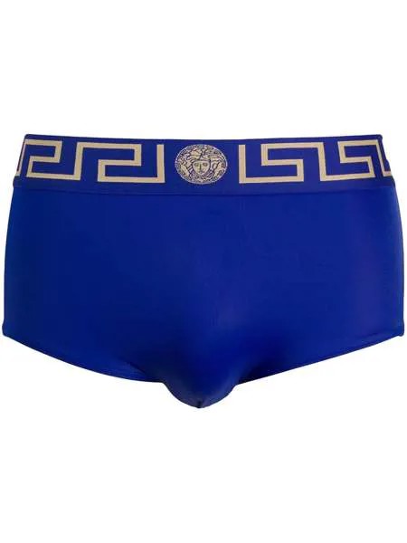 Versace плавки с принтом Greca