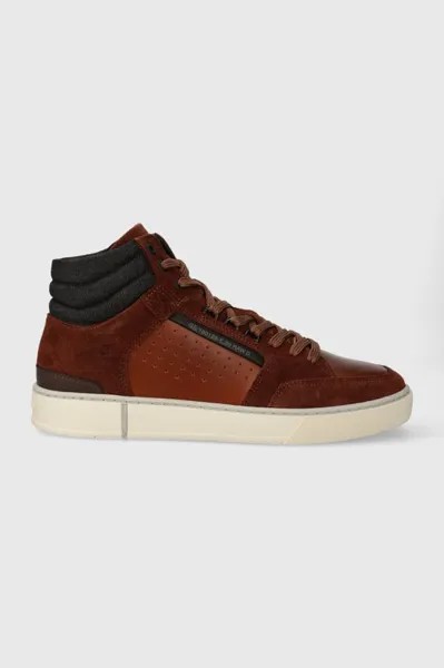 Кроссовки RAVOND II MID LEA G-Star Raw, коричневый