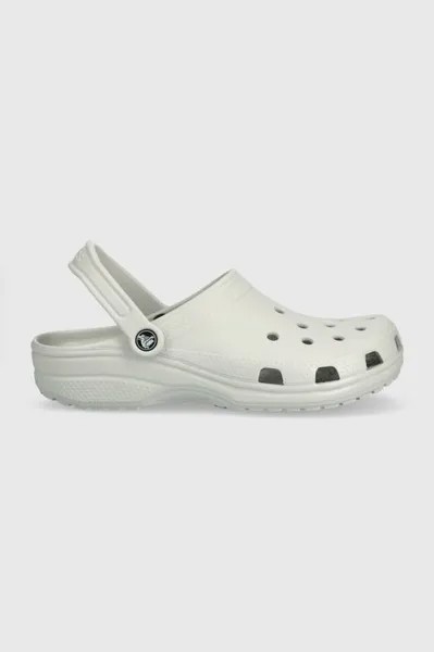 Классические шлепанцы Crocs, серый