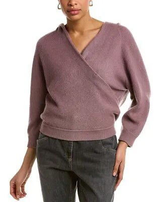 Кашемировый свитер на одно плечо Brunello Cucinelli женский M