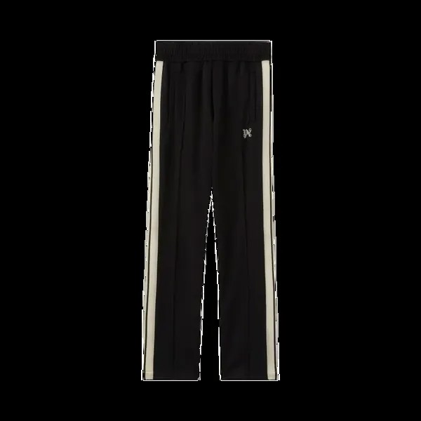 Спортивные брюки Palm Angels Monogram 'Black/Off White', черный
