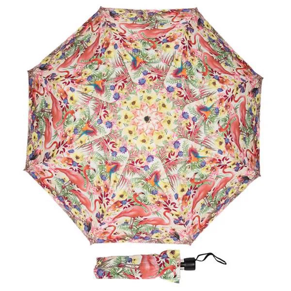 Зонт складной женский полуавтоматический Guy De Jean 3531-AU разноцветный