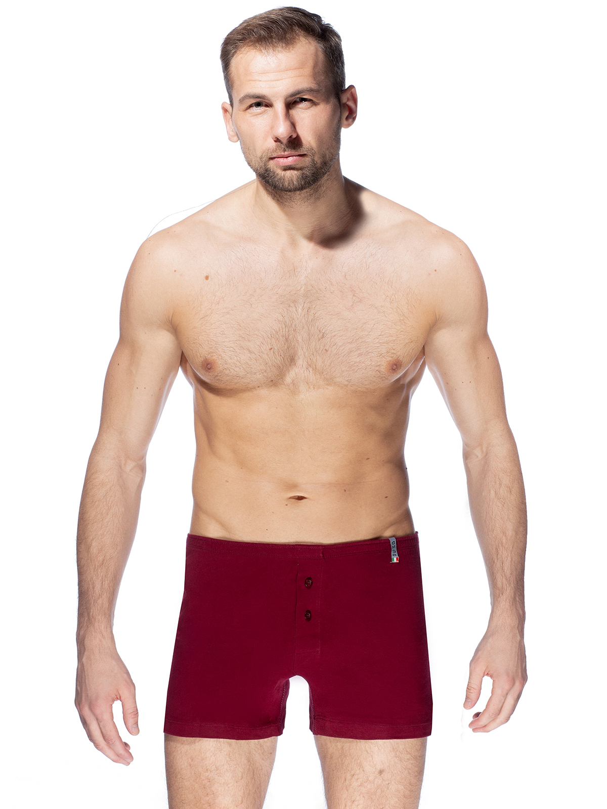 Боксеры мужские Omsa for men OmB 1242 бордовые XL