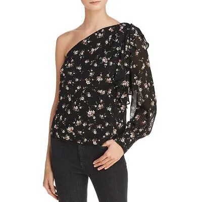 Женская блузка на одно плечо с цветочным принтом Bardot BHFO 6432