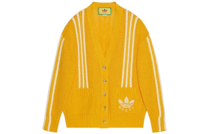 Свитер Adidas Originals X ADIDAS унисекс желтый Gucci, желтый