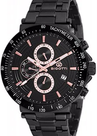 Fashion наручные  мужские часы BIGOTTI BGT0206-4. Коллекция Milano