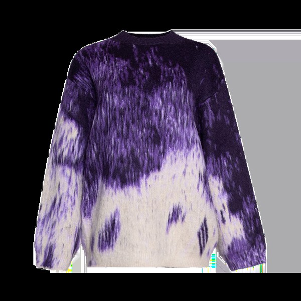 Свитер The Attico Shades 'Purple Shades', фиолетовый