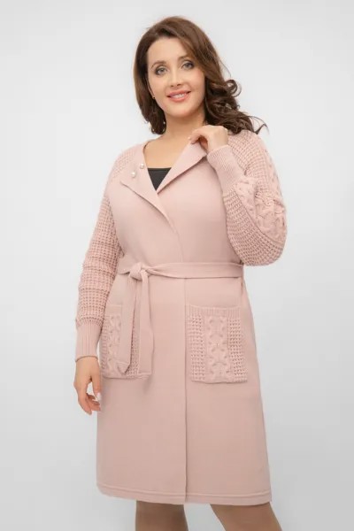 Кардиган женский Текстильная Мануфактура Д 2719 розовый 48 RU