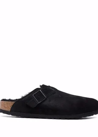 Birkenstock меховые слиперы Boston