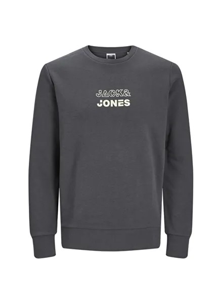 Серый мужской свитшот Jack & Jones