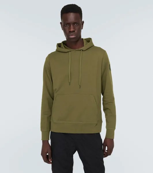 Худи Huron из хлопка Canada Goose, зеленый