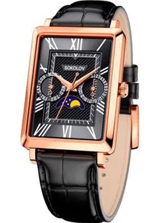 Fashion наручные  мужские часы Sokolov 233.01.00.000.02.01.3. Коллекция Credo