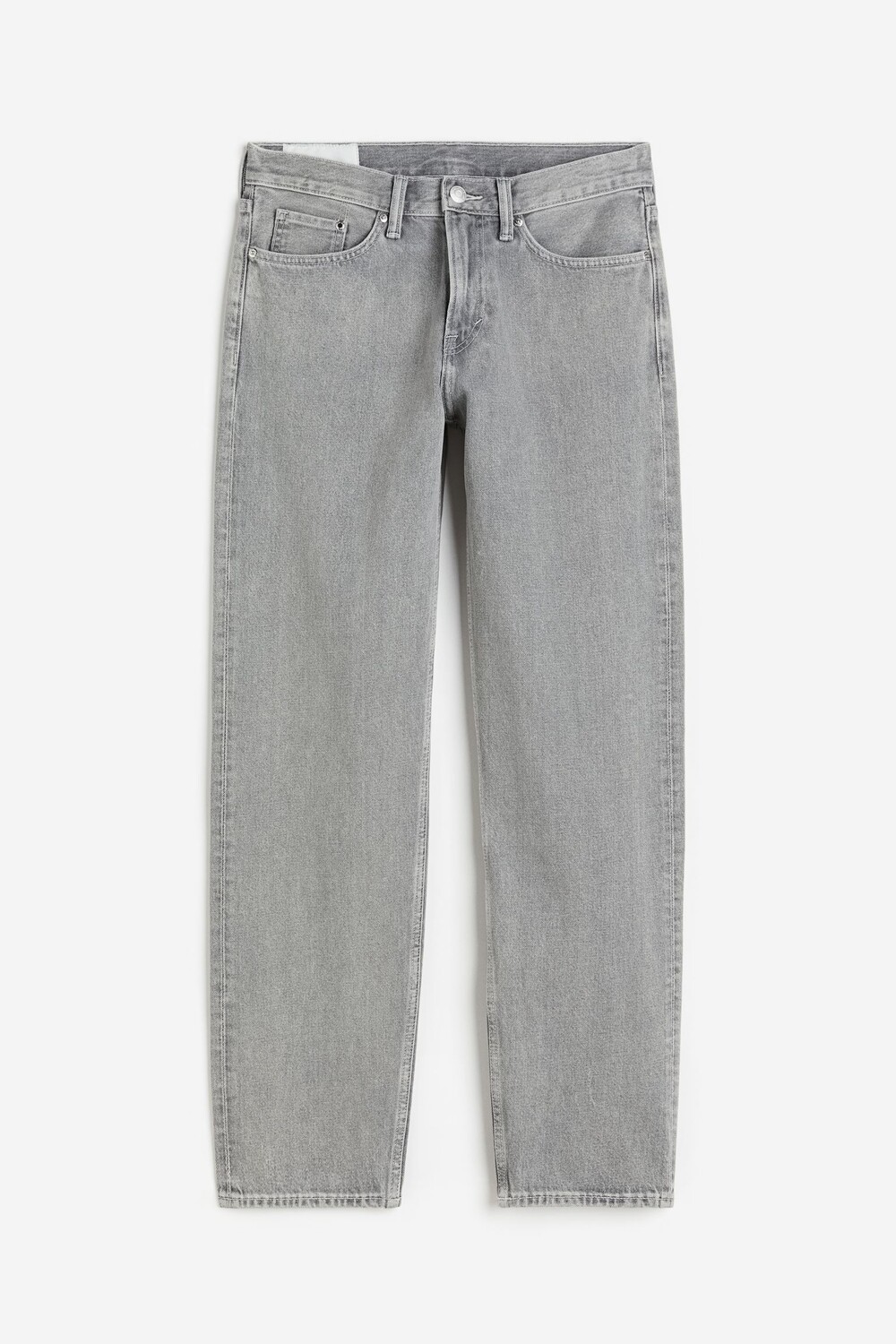 Джинсы H&M Relaxed, светло-серый
