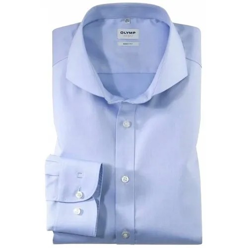 Рубашка OLYMP, размер 40, голубой